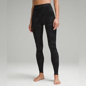 Lululemon align 28’’ Black Camouflage Women's Leggings